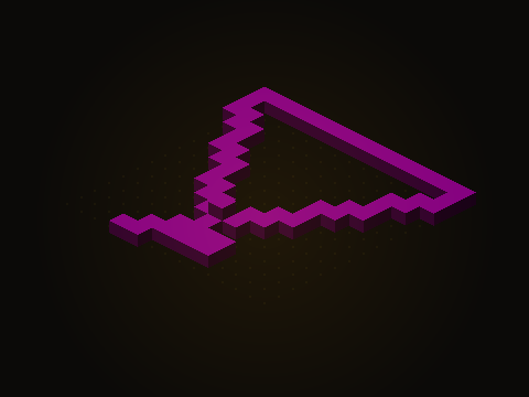 The purple work in the north